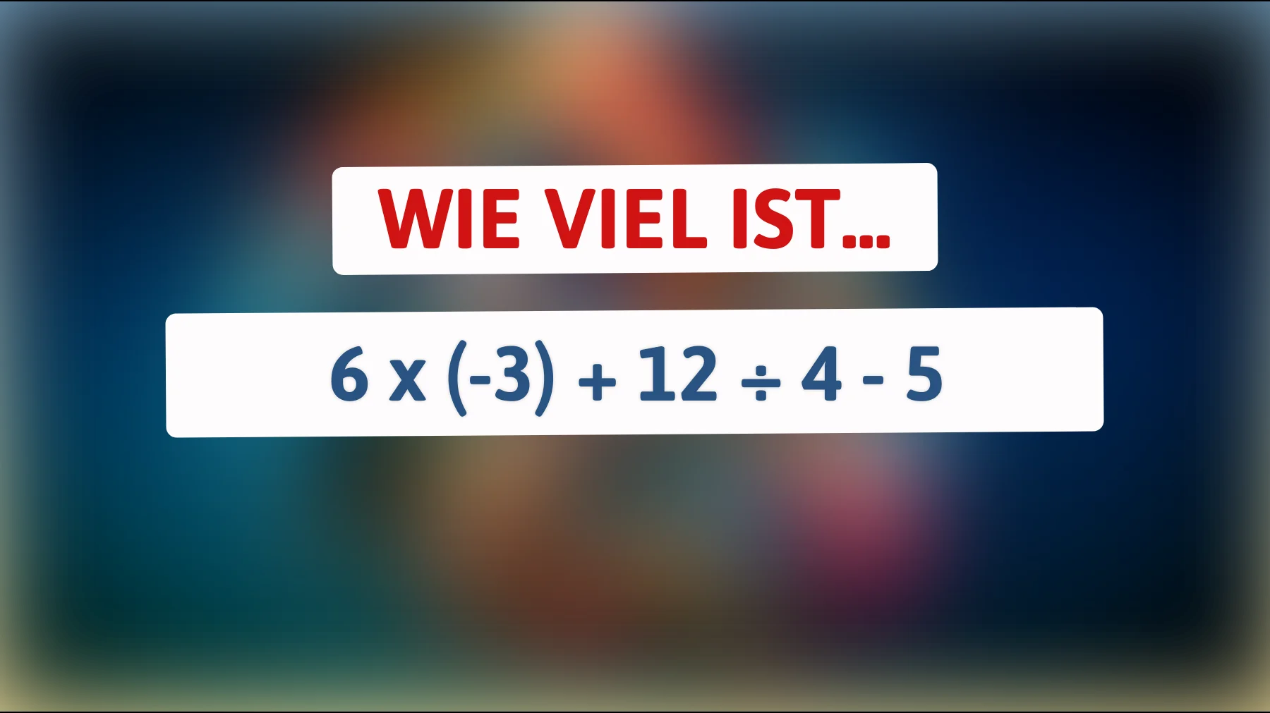 Kannst du dieses Mathe-Rätsel knacken, das selbst die Klügsten ins Schwitzen bringt? Versuche dein Glück!"