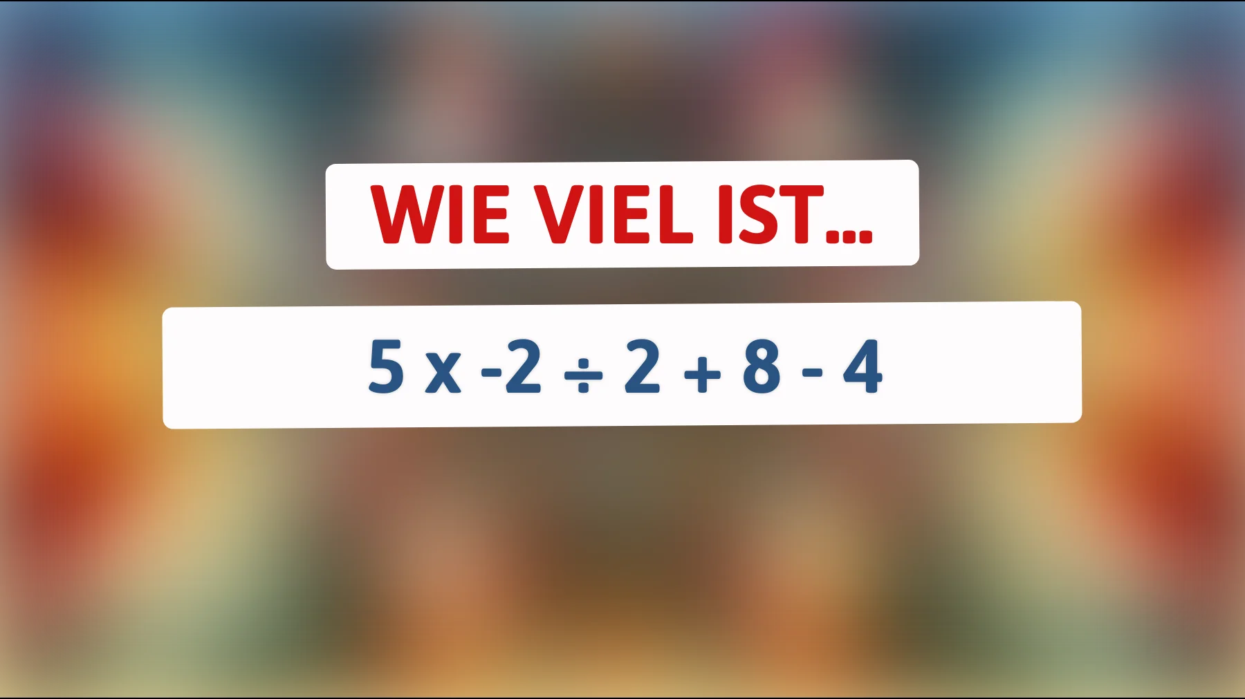 Nur 1 von 10 schafft es: Kannst du das mathematische Rätsel knacken und die richtige Antwort finden?"